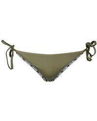 Calvin Klein - Verde Polyester Woman Swim Brief - Lyst