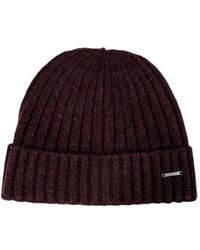 Antony Morato - Bordeaux Marabou Cap (baseball Hat) - Lyst
