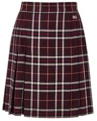 Dolce & Gabbana - Scottish Skirt With Feet - Lyst