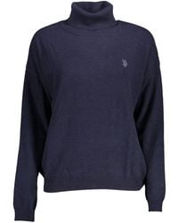 U.S. POLO ASSN. - Blue Fabric 's Sweater - Lyst