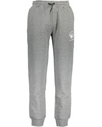 La Martina - Gray Cotton Men's Sweatpants - Lyst