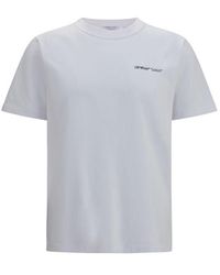 Off-White c/o Virgil Abloh - White Cotton T-shirt - L - Lyst