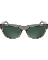 Calvin Klein - Grigio Acetate Sunglass - Lyst