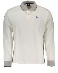 North Sails - White Cotton Polo Shirt - Lyst