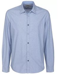 Fred Mello - Chic Dot Patterned Button-Up Shirt - Lyst