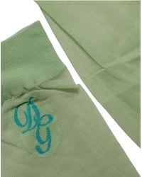 Dolce & Gabbana - Green Knee High Sheer Nylon Accessory Socks - Lyst