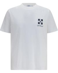 Off-White c/o Virgil Abloh - White Cotton T-shirt - L - Lyst