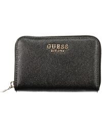 Guess - Nero Polyurethane 's Wallet - Lyst