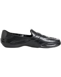 Dolce & Gabbana - Black Rubber Slides Low Top Sneakers Shoes - Lyst