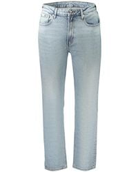 Calvin Klein - Azzurro Cotton 's Jeans - Lyst