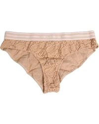 Dolce & Gabbana - Lace Nylon High Waist Panty Underwear Clothing - Lyst