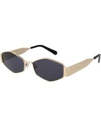 Marc Jacobs - Gold Metal Sunglasses - Lyst