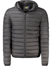 Roberto Cavalli - Black Polyester Light Jacket - Lyst