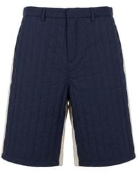 Trussardi - Blue Polyester Men's Short - Lyst
