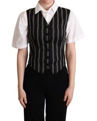 Dolce & Gabbana - Chic Leopard Print Waistcoat - Lyst