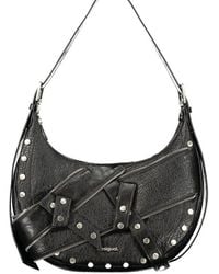Desigual - Nero Poliuretano Donna Bag - Lyst