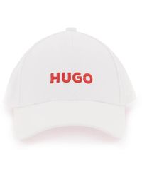 BOSS - Hugo Baseball Cap With Embroidered Logo - Lyst