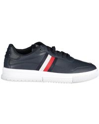Tommy Hilfiger - Leather Sneaker - Lyst