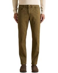 Jeckerson - Brown Cotton Skinny Jeans - Lyst