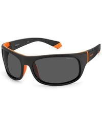 Polaroid - Black Rubber Sunglasses - Lyst