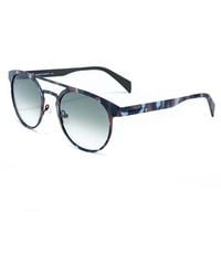 Italia Independent - Gray Metal Sunglasses - Lyst