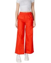 ONLY - Multicolor Cotton Casual Pants - Lyst