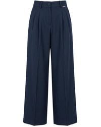 Baldinini - Blue Viscose Pants - Lyst