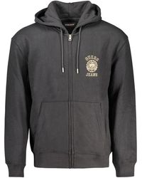 Guess - Black Cotton Men's Sweatshirt - Lyst