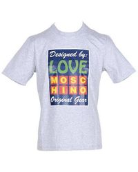 Love Moschino Original Gear T-shirt Navy Blue
