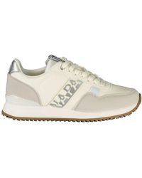 Napapijri - White Polyester S Sneaker - Lyst