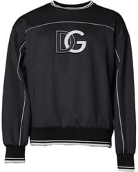 Dolce & Gabbana - Dg Crest Embroidered Pullover - Lyst