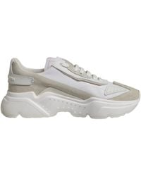 Dolce & Gabbana - White Low Top Daymaster Men Sneakers Shoes - Lyst