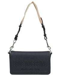 Love Moschino - Black Polyethylene Handbag - Lyst