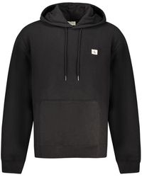 Calvin Klein - Black Cotton Men Hoodie - Lyst