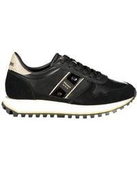 Blauer - Black Leather Sneaker - Lyst