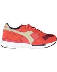 Diadora - Rosso Leather Sneaker - Lyst