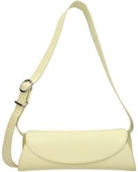Jil Sander - Yellow Leather Crossbody Bag - Lyst