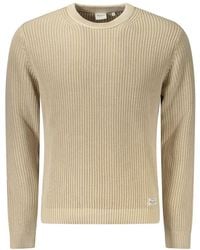 Pepe Jeans - Beige Cotton Men's Shirt - Lyst