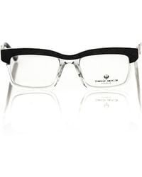 Frankie Morello - Geometric Chic Transparent Clubmaster Eyeglasses - Lyst