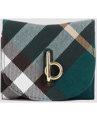 Burberry - Archive Beige Rocking Compact Polyester Wallet - Lyst