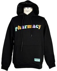 Pharmacy Industry - Logo Print Hooded Sweatshirt - Lyst