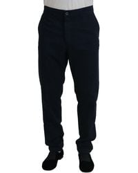 Dolce & Gabbana - Cotton Dress Formal Pants - Lyst