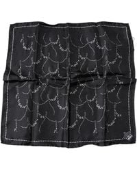 Dolce & Gabbana - Patterned Silk Handkerchief Scarf - Lyst