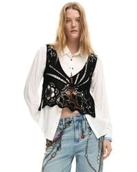 Desigual - Cotton Blouse - Lyst