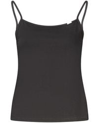 Calvin Klein - Black Cotton 's Tank - Lyst