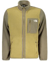 The North Face - Green Polyester Men's Sweatshirt - Lyst