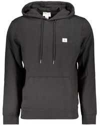 Calvin Klein - Black Cotton Men Hoodie - Lyst