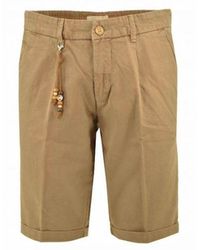 Yes-Zee - Brown Cotton Short - Lyst