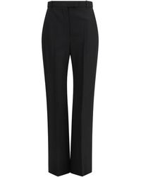 McQueen - Black Wool Oves Aries Dress Pants - Lyst