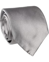 Dolce & Gabbana - Satin Silk Adjustable Tied Necktie Tie - Lyst